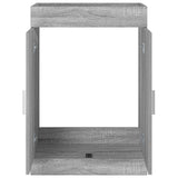 Bathroom Under Sink Cabinet Grey Sonoma 56 x 37.5 x 81 cm 890685