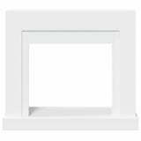 Fireplace Surround White 100x30x87.5 cm Engineered Wood 854562