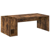 Coffee Table Smoked Oak 101.5 x 50 x 37 cm Engineered Wood 891196