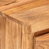 Drawer Cabinet 60x33x75 cm Solid Wood Acacia 338435