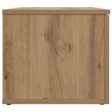 TV Cabinet Artisan Oak 80x34x30 cm Engineered Wood 856013