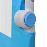 Toddler Safety Bed Rail 2 pcs Blue 150x42 cm 276088