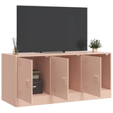 TV Cabinet Pink 99x39x44 cm Steel 841644