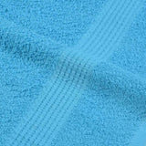 Towels 10 pcs Turquoise 100x200 cm 360 gsm 100% Cotton 136988