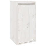 TV Cabinets 2 pcs White Solid Wood Pine 3100155