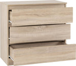 ZNTS Malvern 3 Drawer Chest 100-102-135