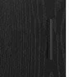 Bathroom Cabinet Black Oak 80 x 33 x 60 cm Engineered Wood 883633