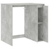 Wash Machine Cabinet Concrete 87 x 60 x 89 cm Engineered wood 8006803