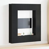 TV Cabinet 8 pcs Black 80 x 30 x 30 cm Engineered wood 3393388