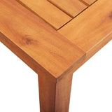 Garden Table 215x90x74 cm Solid Acacia Wood 45963