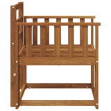 Outdoor Sofa Solid Acacia Wood Natural 3436226