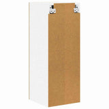 Hanging Cabinet with Door Sonoma Oak and White 30 x 31 x 80 cm 884246