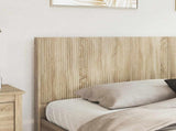Bed Frame with Storage and Headboard Sonoma Oak 200 x 200 cm 3413919