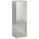 Plant Stand 2 pcs Silver 24 x 24 x 75 cm Stainless steel 865824