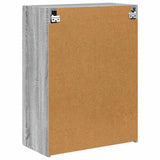 TV Wall Cabinet Grey Sonoma 59.5 x 31 x 80 cm Engineered Wood 892365