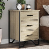 ZNTS Bedside Cabinet Sonoma Oak 40x41x60 cm Engineered Wood 848525