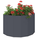 Planter Anthracite 90 x 45 x 50 cm Steel 883712