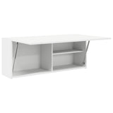 Bathroom Wall Cabinet White 100x25x40 cm Engineered Wood 860103