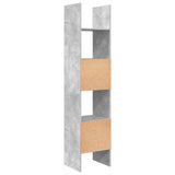 Book Cabinet Concrete Grey 40x35x180 cm Engineered Wood 803402