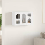 Hanging Cabinet with Shelf High Gloss White 60 x 20 x 40 cm 891378