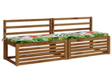 2-Piece Bench Cushions SOEST 2 pcs 100% Polyester Multicolour 949059