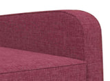 Armchair Wine Red Fabric 42043396
