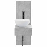 Bathroom Furniture Set 2 pcs Concrete Grey 33 x 34.5 x 100 cm 3406096