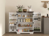 Multi-Storage Farmhouse Style Cabinet - White T3398P342969