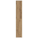 Bookcase Artisian Oak 72x20x120.5 cm Engineered Wood 858164