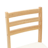 Dining Chairs 2 pcs Natural 40 x 47.5 x 99.5 cm 42020473