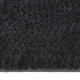 Door Mat Black 60x90 cm Tufted Coir 155576
