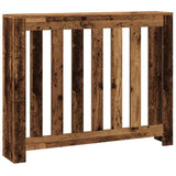 Radiator Cover Old Wood 104x20x82 cm Engineered Wood 852742