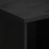 Sideboard Black 80x33x75 cm Engineered Wood 4017675