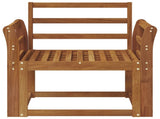 Outdoor Sofa Solid Acacia Wood Natural 3436231