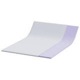 Mattress Topper White 140 x 190 x 3.5 cm Jaquard Fabric 4106215