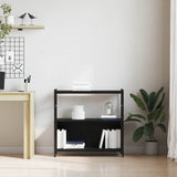 Bookshelf Black oak 80 x 30 x 78.5 cm Engineered Wood 862933
