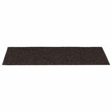 Stair Mats Self-adhesive 30 pcs 60x25 cm Dark Brown Rectangular 3365710