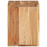 ZNTS Stool 40x30x40 cm Solid Wood Acacia 337837