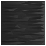 Wall Panels 24 pcs Black Stone 50 x 50 cm XPS Foam 42046048