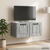 Wall-Mounted TV Cabinet Grey Sonoma 59.5 x 31 x 30 cm 899391