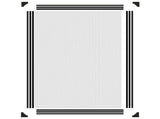 Magnetic Insect Screen for Windows Anthracite 80x120 cm 153850