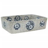 Countertop Basin Multicolour Rectangular 46x35.5x13 cm Ceramic 155074