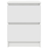TV Cabinet White 40x35x54 cm Engineered Wood 861769