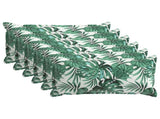 Cushion Leaf with Pillow HOUTEN 6 pcs Leaf Pattern Polyester 934079
