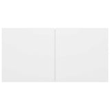 3 Piece TV Cabinet Set White Engineered Wood 3078657
