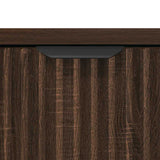 Coffee Table Brown Oak 90 x 49 x 46 cm Engineered Wood 883451