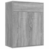 Sideboard Grey Sonoma 60x30x75 cm Engineered Wood 815376