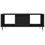 Coffee Table Black 90x50x36.5 cm Engineered Wood 830581