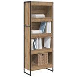 Book Cabinet Artisian Oak 60 x 30 x 155 cm Engineered Wood 886401