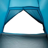 Camping Tent Dome 4-Person Blue Waterproof 94763